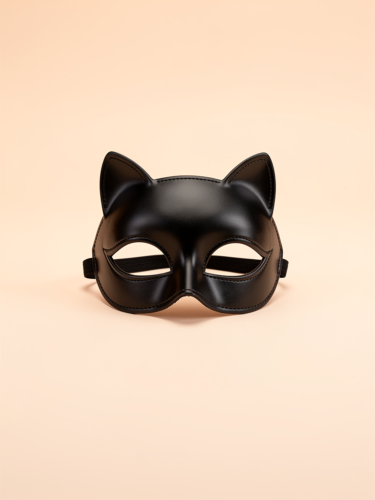 Vesper Kitten Mask in black