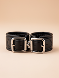 Vesper Wrist Cuffs in black